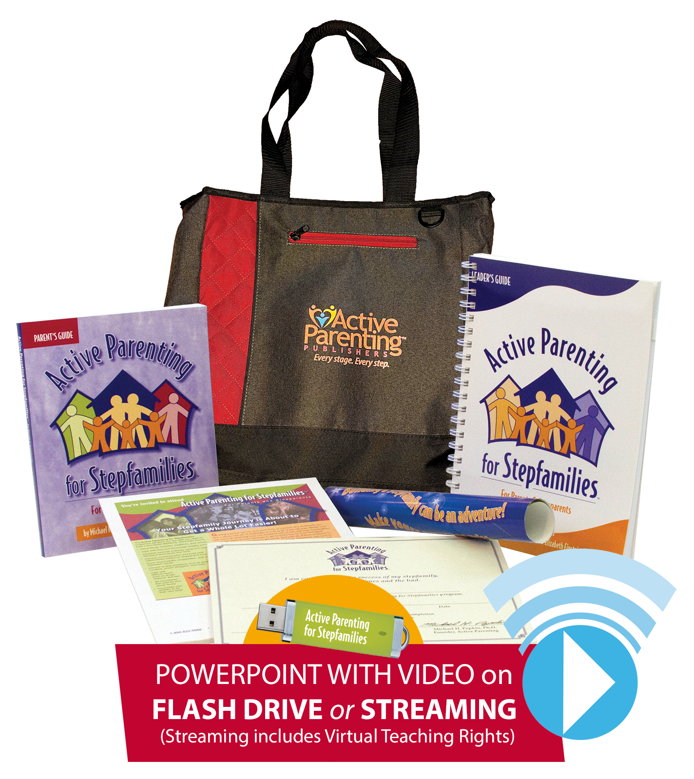 Active Parenting for Stepfamilies Program Kit on Flash Drive or Streaming