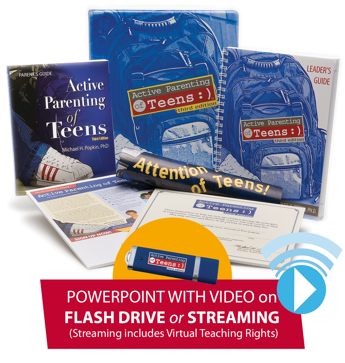 Active Parenting of Teens on Flash Drive or Streaming