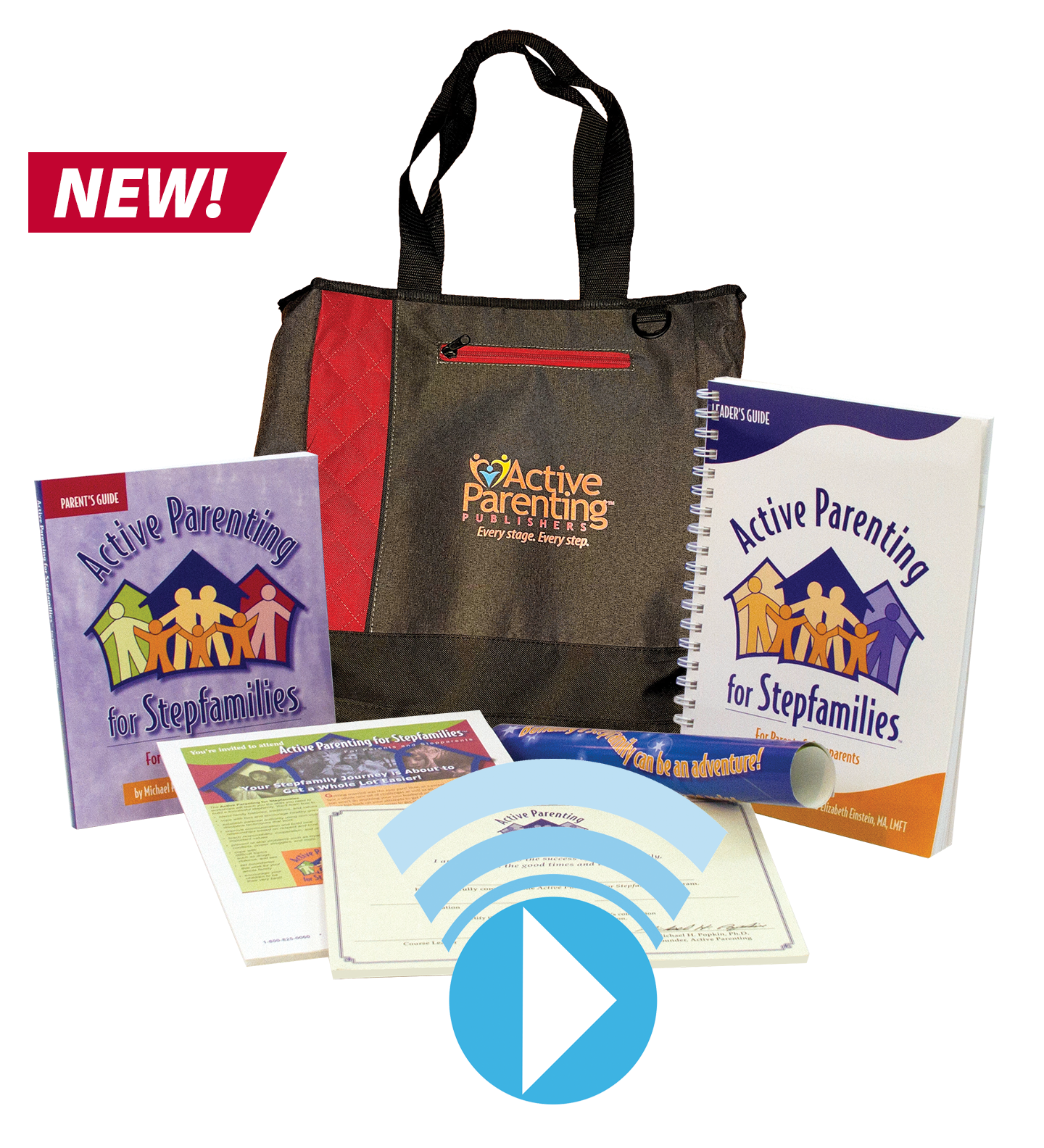 Active Parenting for Stepfamilies Program Kit (Streaming)