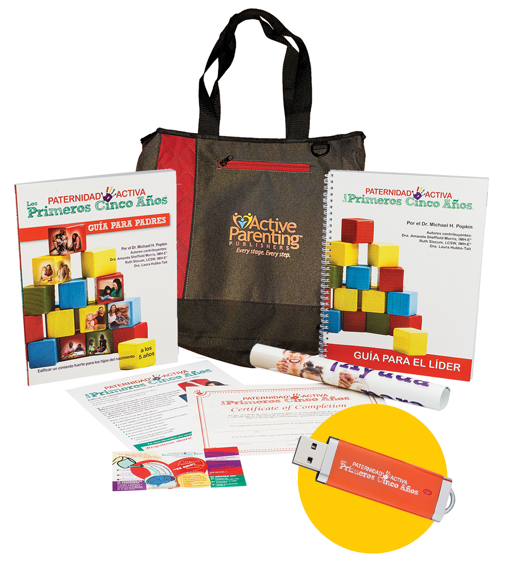 Paternidad Activa: Los Primeros Cinco Años (Active Parenting: First Five Years) Program Kit (Flash Drive)