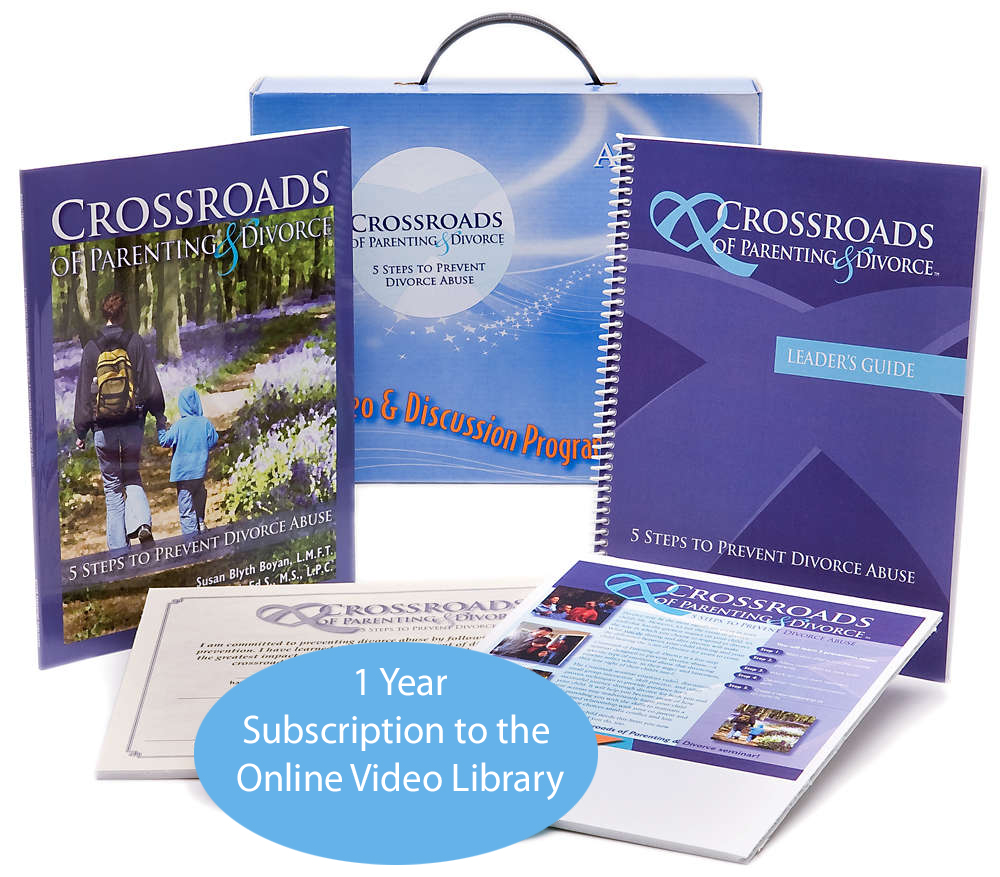 Crossroads of Parenting & Divorce Program Kit with Online Video Library