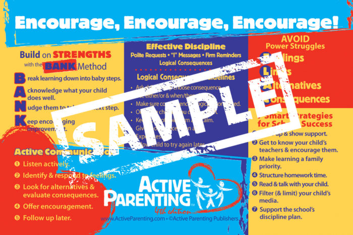 Active Parenting 4th Edition Key Points Magnet (pkg/5) - Active Parenting