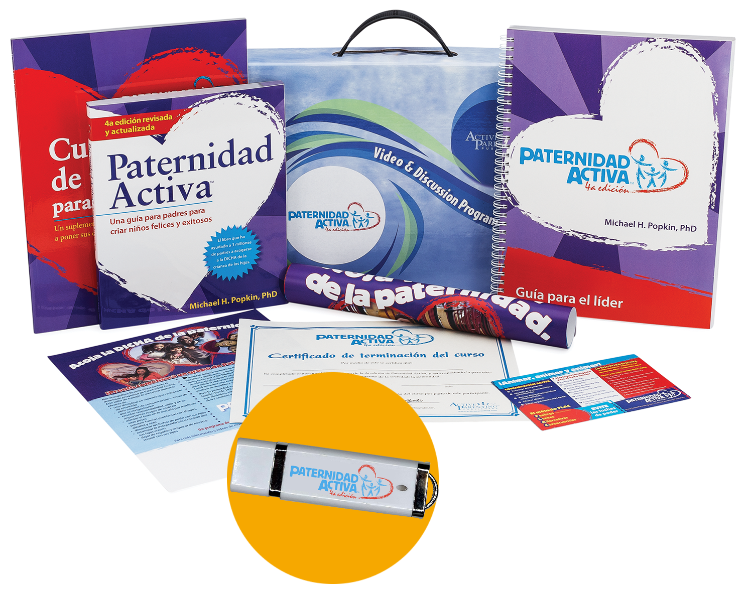 Paternidad Activa 4a Edición (Active Parenting 4th Ed.) Program Kit (Flash Drive)