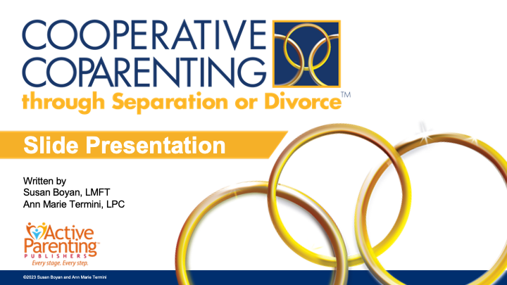Cooperative Coparenting through Separation or Divorce PowerPoint