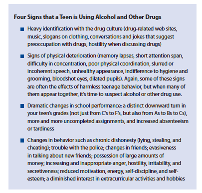 Drug Abuse Resistance Education - Four Signs that a Teen is Using Drugs