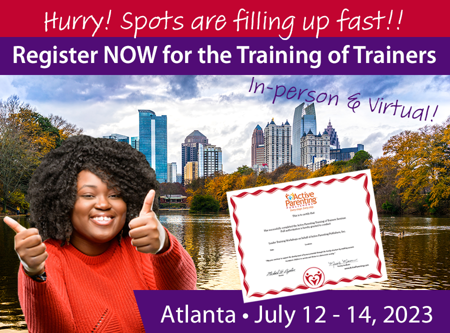 Register NOW for the Training of Trainers | Atlanta • July 12-14, 2023