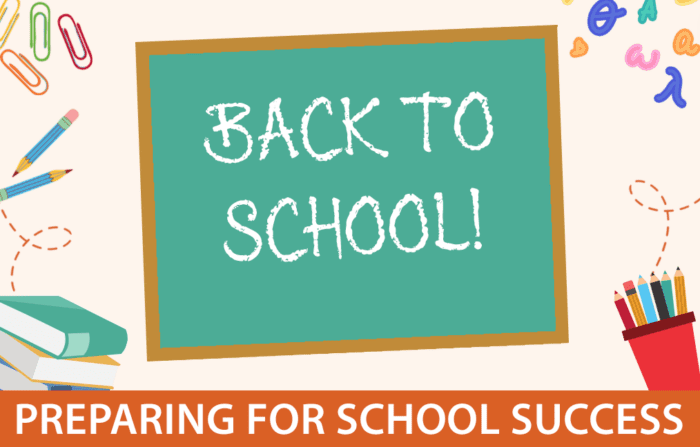 Back to School: Preparing for School Success - Active Parenting