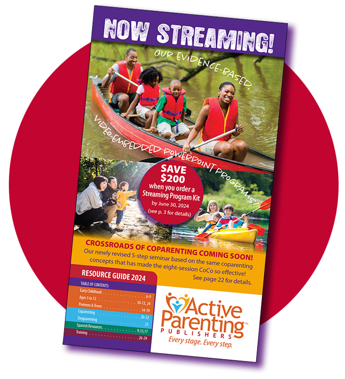 Active Parenting Publishers Resource Guide 2024 | Stay in Touch!