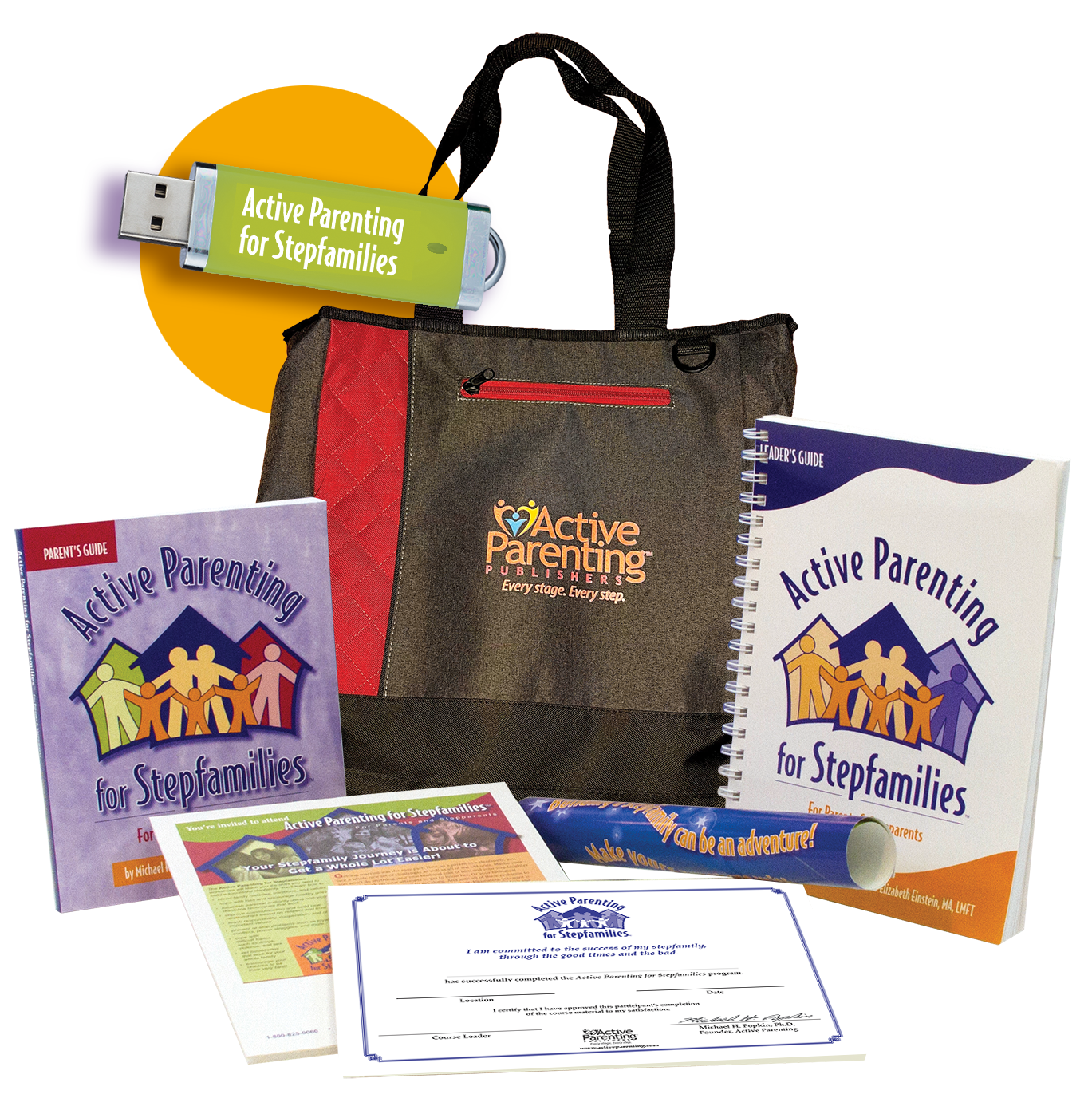 Active Parenting for Stepfamilies Program Kit (Flash Drive)