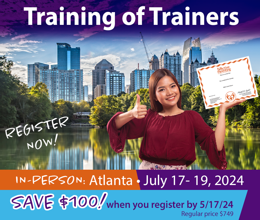 Training of Trainers | Atlanta • July 17-19, 2024 | Register by May 17 to Save $100!