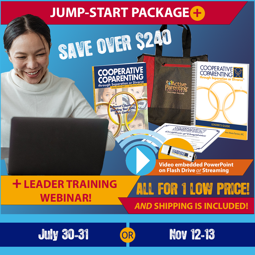 Cooperative Coparenting Jump-Start + Package - everything you need to lead effective coparenting classes for 1 low price!