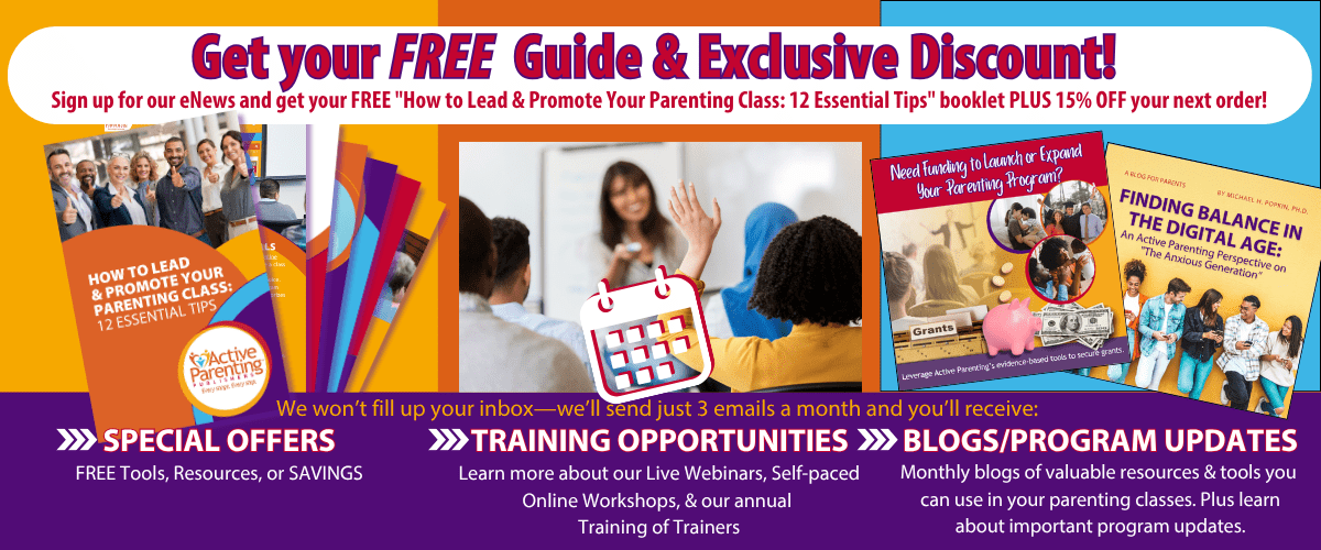 Get a FREE How to Lead & Promote Your Class Booklet when you sign up for our eNews!